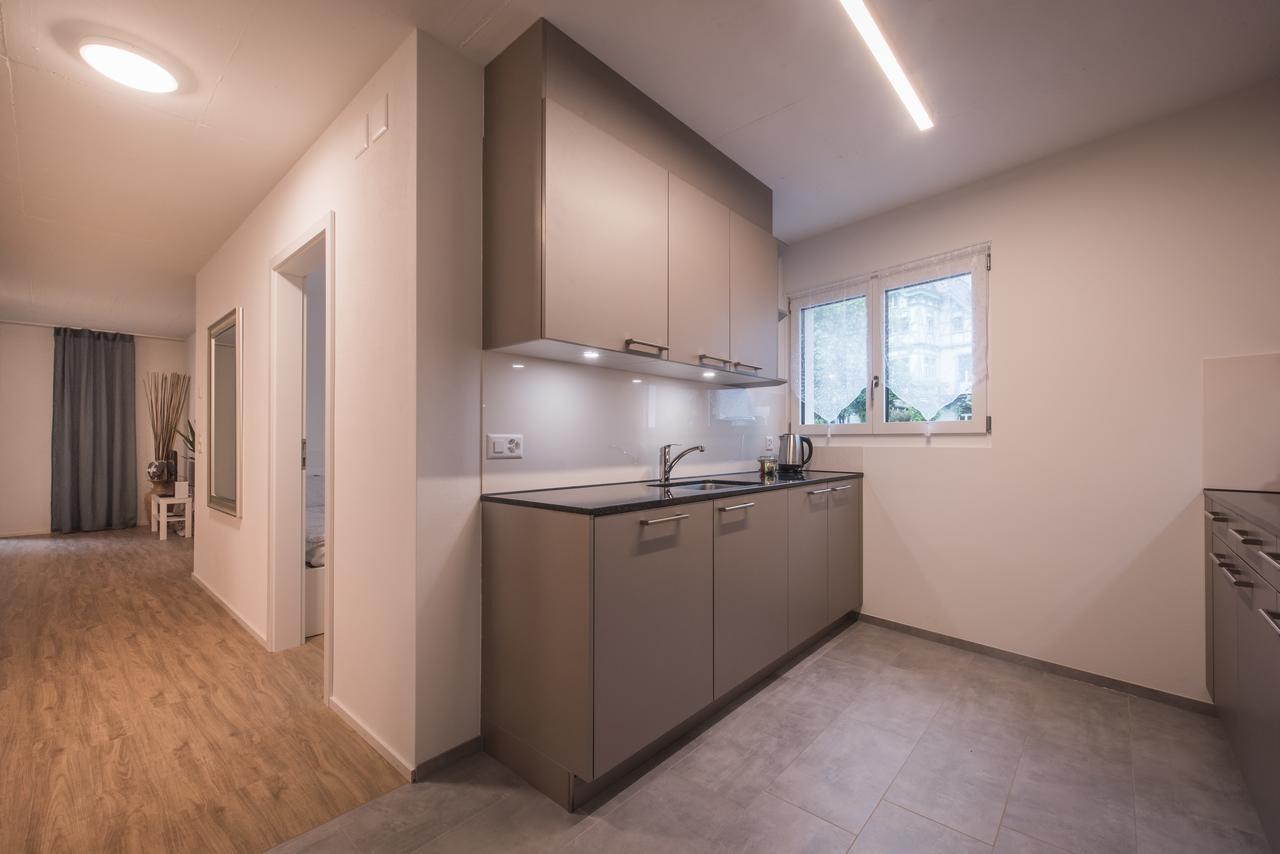 City Center Apartment - Интерлакен Экстерьер фото