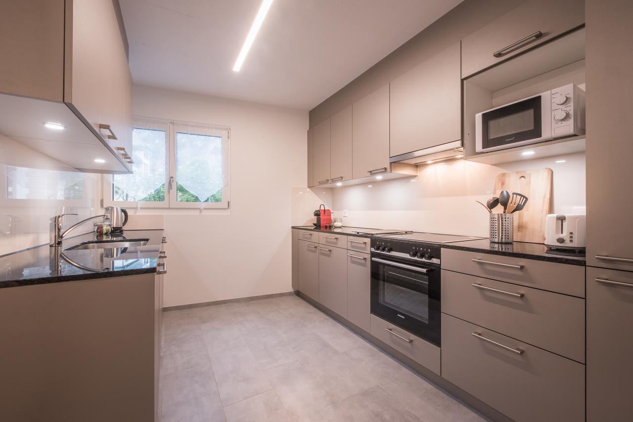 City Center Apartment - Интерлакен Экстерьер фото